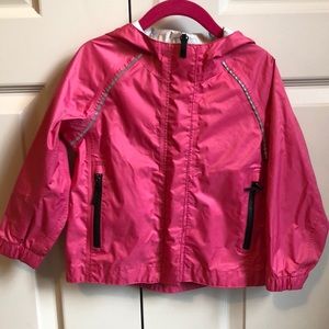 REI rain jacket, toddler